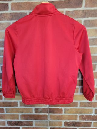 Sudadera Kappa Roja Cremallera Completa