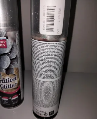 Spray Decoración Glitter Christmas Traditions