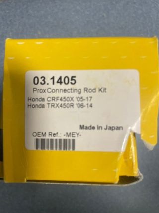 Bielas PROX para Honda CR/CRF/XR/CG/XLR