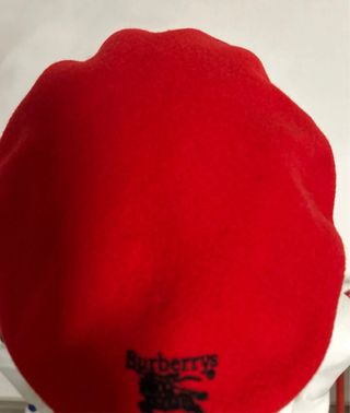 Berretto Burberry Rosso