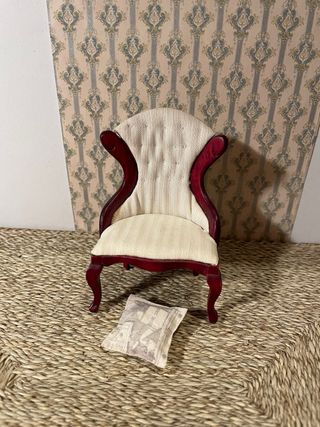 Poltrona panna dollshouse impunture