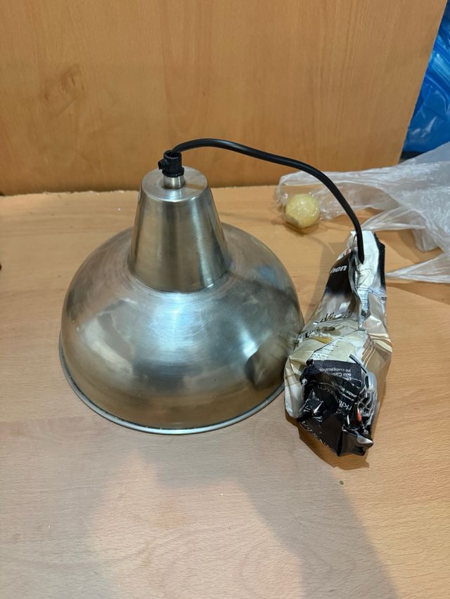 Lámpara colgante industrial vintage