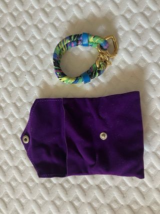 Pulsera Bimba y Lola con cierre dorado