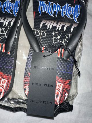 Philipp Plein infradito uomo taglia 41 nuovi