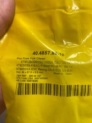 Retenes Horquilla KTM 48601414 SKF-48x58x11,4