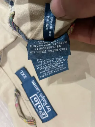 Chaqueta Ralph Lauren Beige XXL