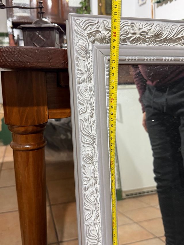 Espejo Pared Gris Leroy Merlin