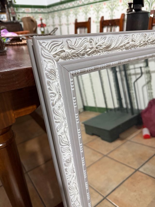 Espejo Pared Gris Leroy Merlin