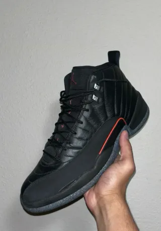 Nike Air Jordan Retro 12 Negro Rojo