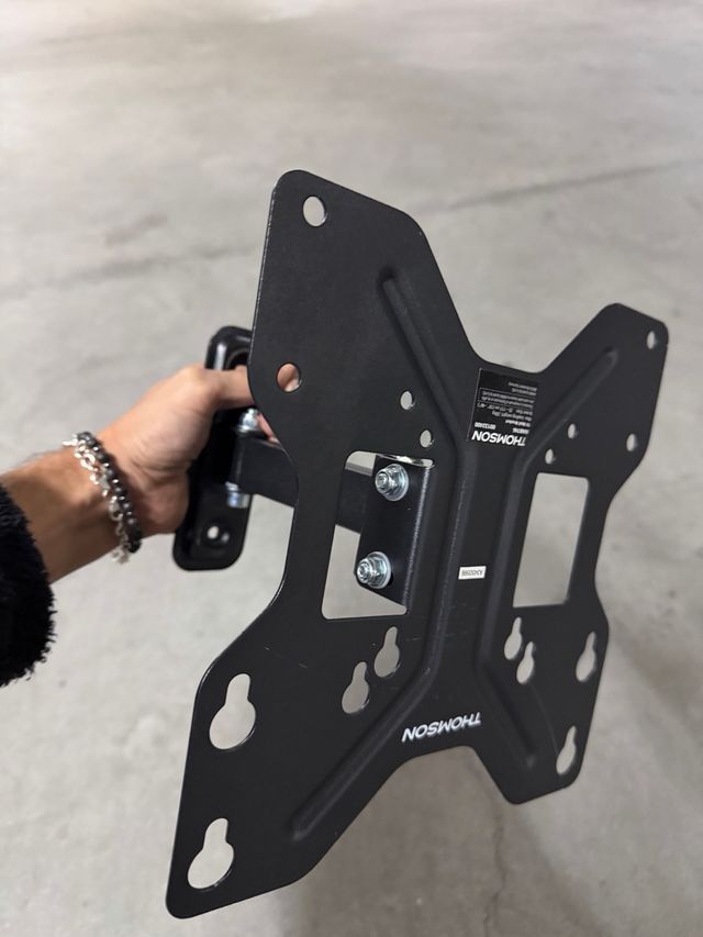 Soporte TV pared negro