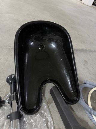 lavacabezas portátil para trabajos de peluquería