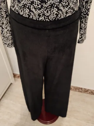 Conjunto estampado blanco y negro