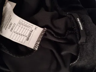 Conjunto estampado blanco y negro