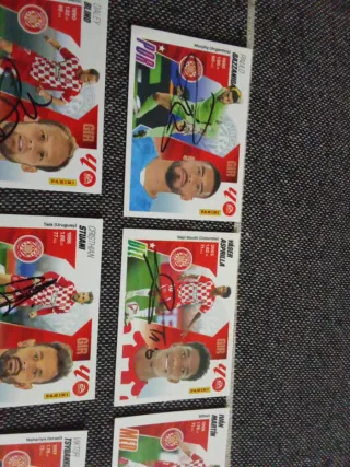 Cromos Firmados Girona FC