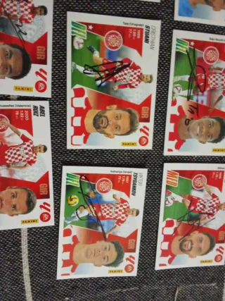 Cromos Firmados Girona FC