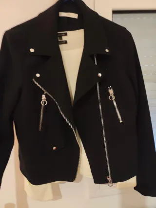 Chaqueta Mango Negra Talla L