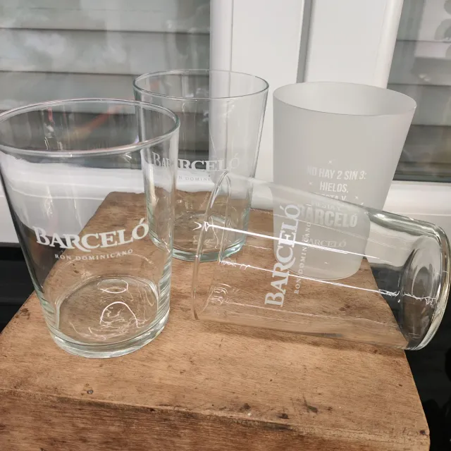 Set di bicchieri Barceló RON