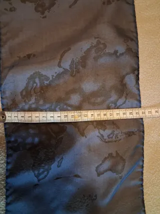 Foulard Alviero Martini stampa mappa mondo