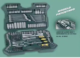Maletín 215 Herramientas Mannesmann