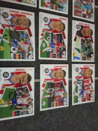 Cromos Firmados Girona FC