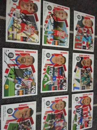 Cromos Firmados Girona FC