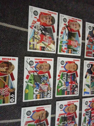 Cromos Firmados Girona FC
