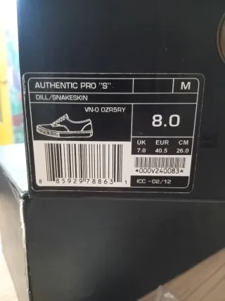 Vans Edición Especial Serpiente