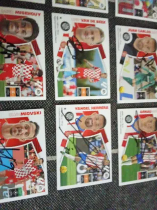 Cromos Firmados Girona FC