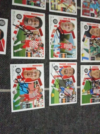 Cromos Firmados Girona FC