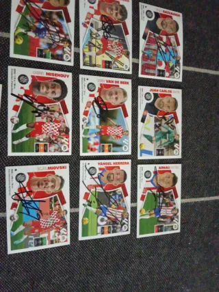 Cromos Firmados Girona FC