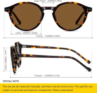 Gafas de sol retro ovaladas nuevas