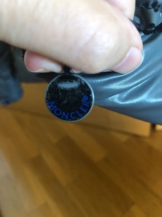 Plumífero Moncler Mujer Gris Púrpura