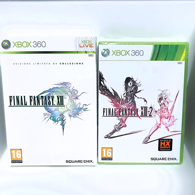 Pack Final Fantasy XIII 1 e 2 + Litografie FFRW