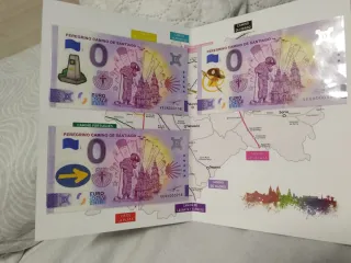 Billetes Souvenir Camino de Santiago