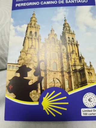 Billetes Souvenir Camino de Santiago