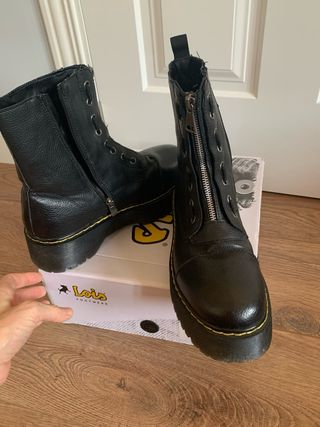 Botas militares Lois negras