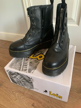 Botas militares Lois negras