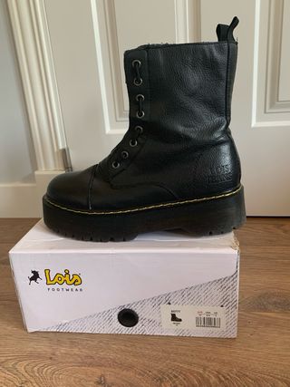 Botas militares Lois negras