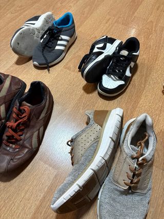 Lote Zapatillas Nike, Adidas, Reebok