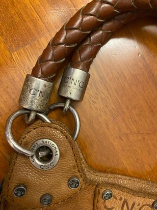 Borsa C'N'C Costume National marrone e blu