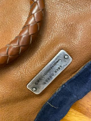 Borsa C'N'C Costume National marrone e blu