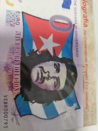 Billete 0 Euro Che Guevara 90 Aniversario