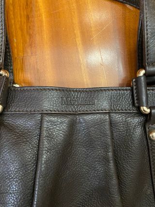 Borsa Max Mara pelle marrone