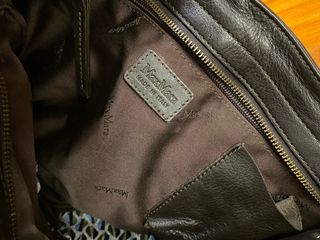 Borsa Max Mara pelle marrone