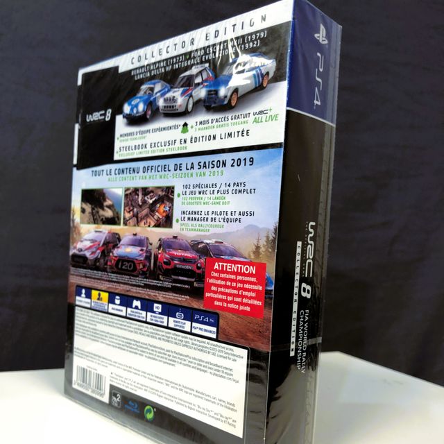 WRC 8 Collector Edition PS4 (Sigillato)