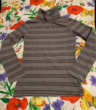 Dolcevita Okaïdi bambina righe multicolore 10 anni