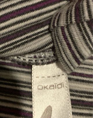 Dolcevita Okaïdi bambina righe multicolore 10 anni