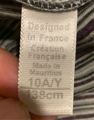 Dolcevita Okaïdi bambina righe multicolore 10 anni