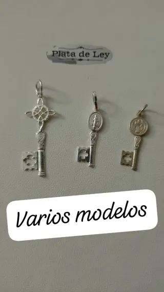 Colgantes de plata varios modelos