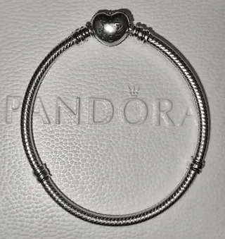 Bracciale Pandora Cuore Pavé Misura 20